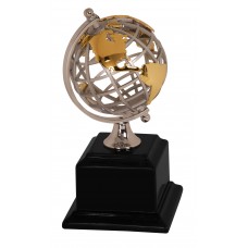 EX003 Gold/Silver Globe